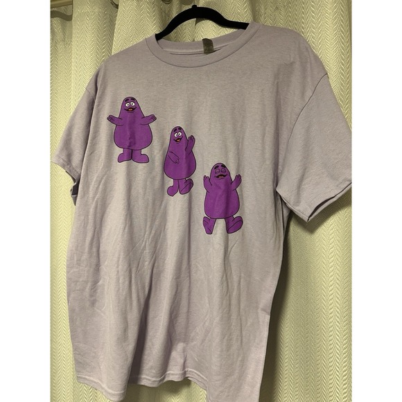 McDonald's Other - McDonalds Happy Grimace McDonaldland Purple T-Shirt XL - Rare & NEW